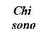 chi sono